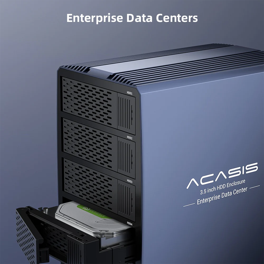Acasis 5 Bay External Array 2.5/3.5 Inch USB to SATA HDD RAID Case - Image 7